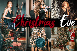05 Christmas Eve Photoshop Actions ACR for Holiday Branding