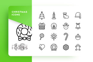 Christmas Icon Pack: A Festive Graphic Design Asset