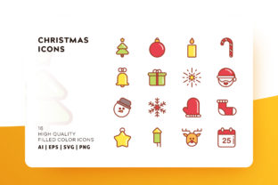 Christmas Icons Filled: A Visual Boost for Content