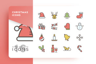 Christmas Icons Pack: A Festive Graphic Design Asset