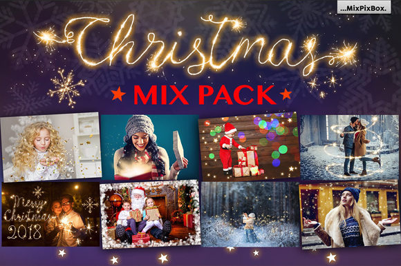 Christmas Mix Pack Overlays