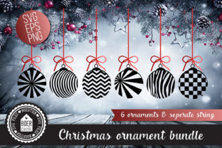 Christmas Ornament Bundle for Crafts and Branding