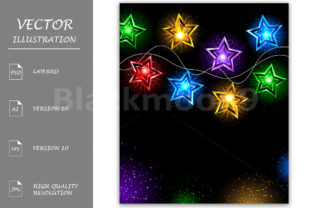 Garland of Stars Illustrations