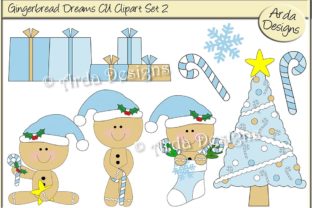 Gingerbread Dreams Graphics Set 2