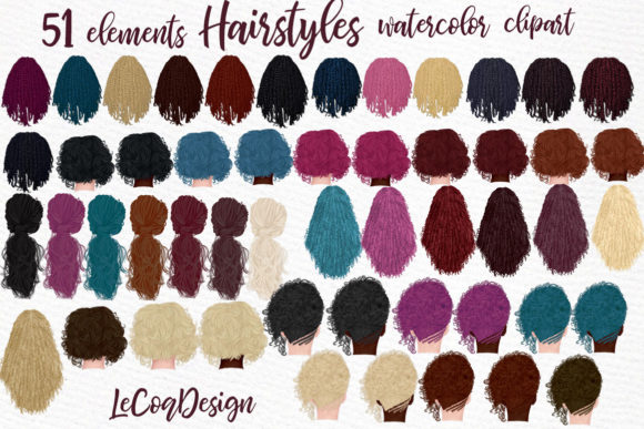 Hairstyles Clipart, Dreads Hairstyle