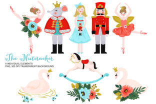 Nutcracker Clipart Christmas Ballet Patterns