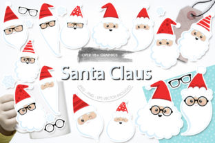 Santa Clause Illustrations for Seasonal Branding