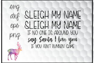 Sleigh My Name Illustrations
