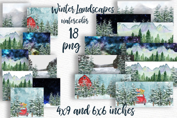 Winter Background Holiday Scenes