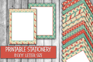 Winter Wonderland Christmas Stationery for Crafts